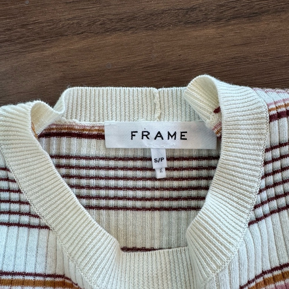 Frame Striped Top - Picture 4 of 7